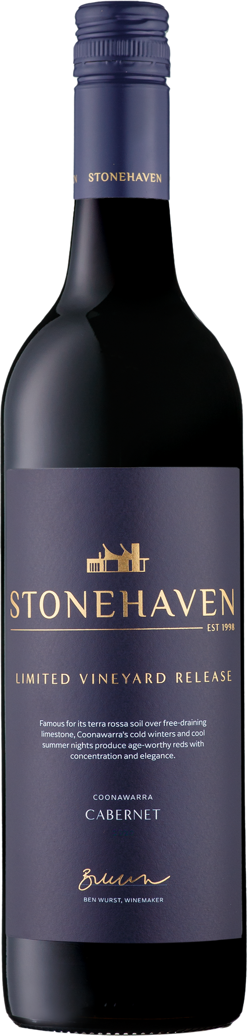 Stonehaven Limited Vineyard Release Cabernet Sauvignon 2020